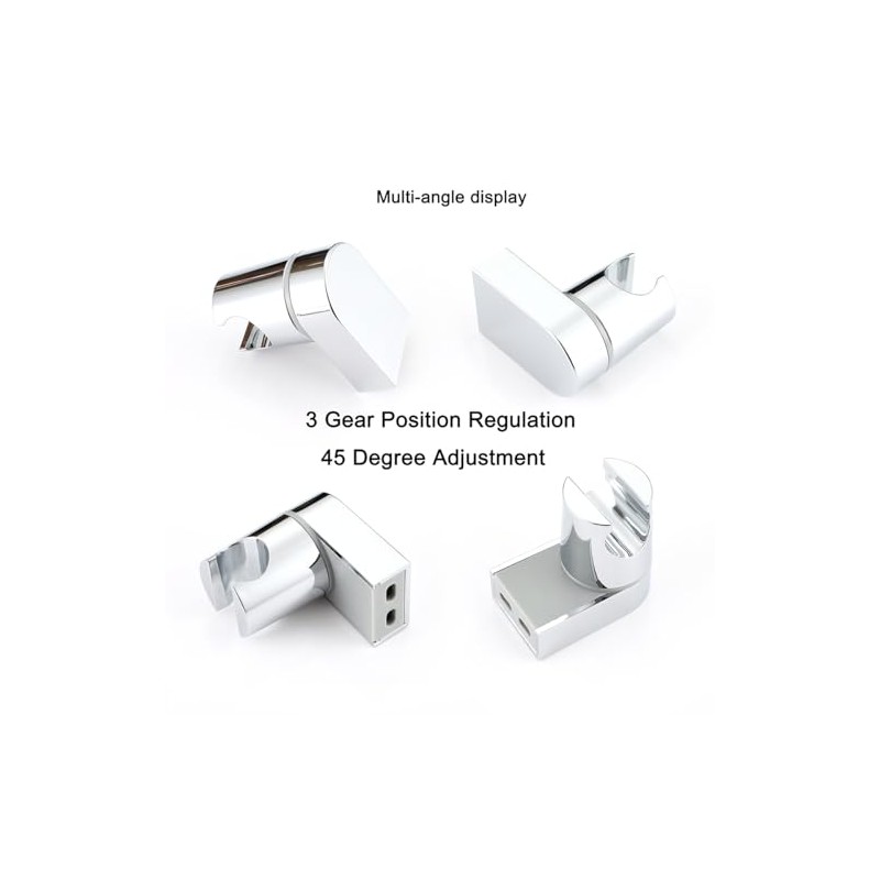 Muxios On Wall Mount Shower Bracket for Handheld shower head,