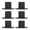 6Pcs Black Taper Candle Holder Matte Candle Candlestick Holder Stand