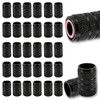 AURAROSE 30Pzs Tapones para Llantas con Anillo de Sellado, Aluminio