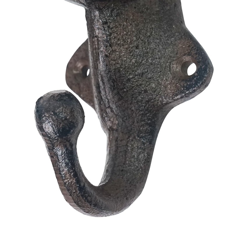 DreamsEden Cast Iron Deer Wall Hook, Heavy Duty Deer Head