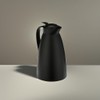 Alfi Glass Vacuum Frosted Plastic Carafe, 1 L, Black (AG2800BK2)