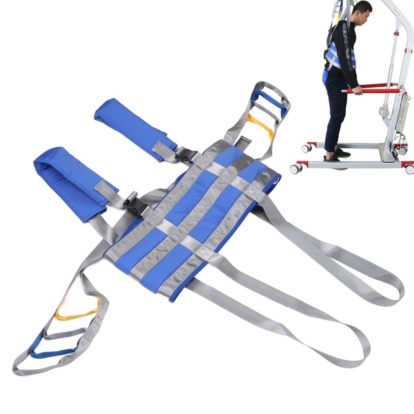 Patient Walking Sling for Transfer Machine, Patient Lift Sling, Professional Adjustable Transfer Belt Strap, Walking Standing Aids for Elderly - Load Capacity up to 507.1lb