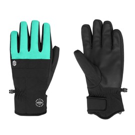 SIROKO - Voss Turquoise Snow Gloves - L - Black/Turquoise