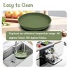Apatal Silicone Dog Bowl Set of 2-7.7in No Spill Puppy