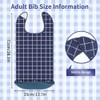Vicloon 3 Pack Adult Bibs, Washable and Reusable Adult Bib