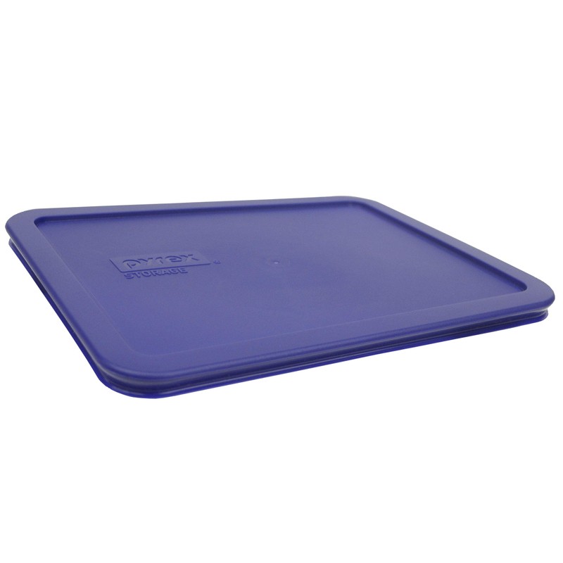 Pyrex 7211-PC 6-Cup (1) Blue, (1) Navy Blue, (1) Poppy