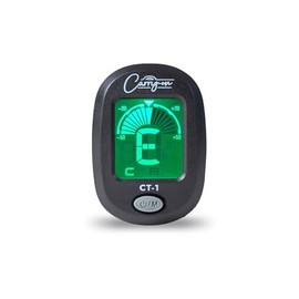 Carry-on CT-1 Clip-on Chromatic Tuner for Guitar, Bass, Ukulele C with Swivel LCD Screen. Black