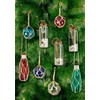 SAILINGSTORY Message in a Bottle, Coastal Beach Ornaments for Christmas