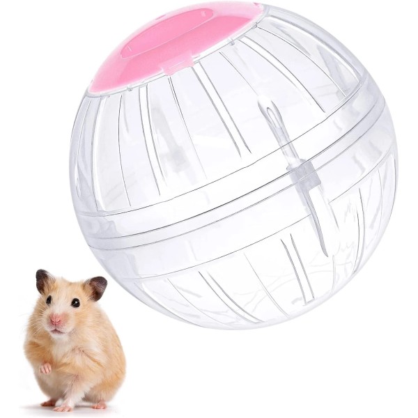 FANKUTOYS Hamster Exercise Ball, 5.7 Inch Transparent Running Wheel for