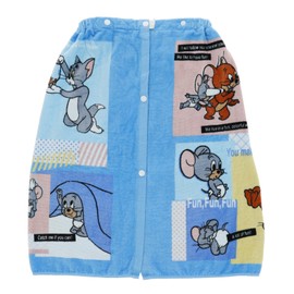 2024 Marushin 4105070600 Wrap Towel, 23.6 inches (60 cm) Length, Tom and Jerry, Swimming Pool, For Kids, Girls, Boys, Characters, Pool Towel, Swimming, Sea, UV Protection