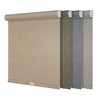Boolegon Blackout Roller Shades for Windows,Cordless,Linen Fabric,Roller Blinds,Thermal Insulated Fabric