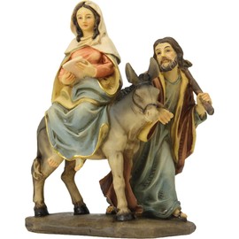 FADEDA Hostel Search/Height: 11 cm/Hand-Painted/Detailed Nativity Scene Figures - Christmas Table Decoration Nativity Accessories