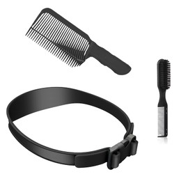 Bamyli Hair Cutting Set, Hair Cutting Comb, Adjustable Haircut Band, for Self-Haircuts