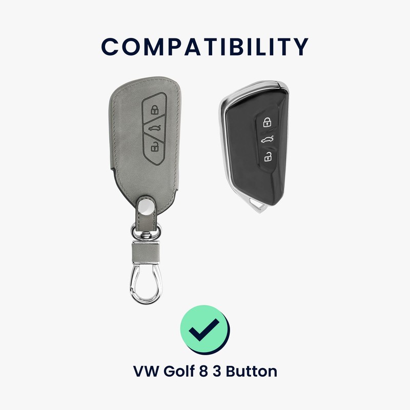 kwmobile Funda Compatible con VW Golf 8 Llave de Coche