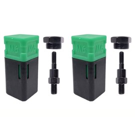 ZIOJOVK 2PCS Riveting nut Tool Replacement Mandrel, Metric and SAE Mandrel (M6)