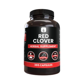 PURE ORIGINAL INGREDIENTS Red Clover (365 Capsules) No Magnesium Or Rice Fillers, Always Pure, Lab Verified