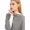 Marine Cashmere - Cashmere Blend Poncho for Women Delicate and