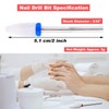 2Pcs Nail Drill Bit Medium Grit Ceramic Drill Bit Corn