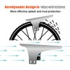 Chooee Bike Fenders,MTB Mud guard，Front and Rear Bike Mudguard Fits