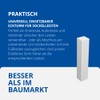 Universal Skirting Board Corner Tower MDF White (without Bevel) 105