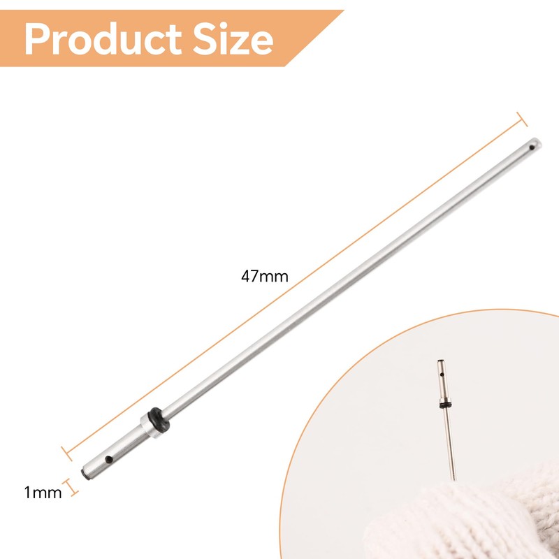 JINMUNIC Pipe Flame Valve Needle for Dunhill Rollagas Lighters-Practical Lighter