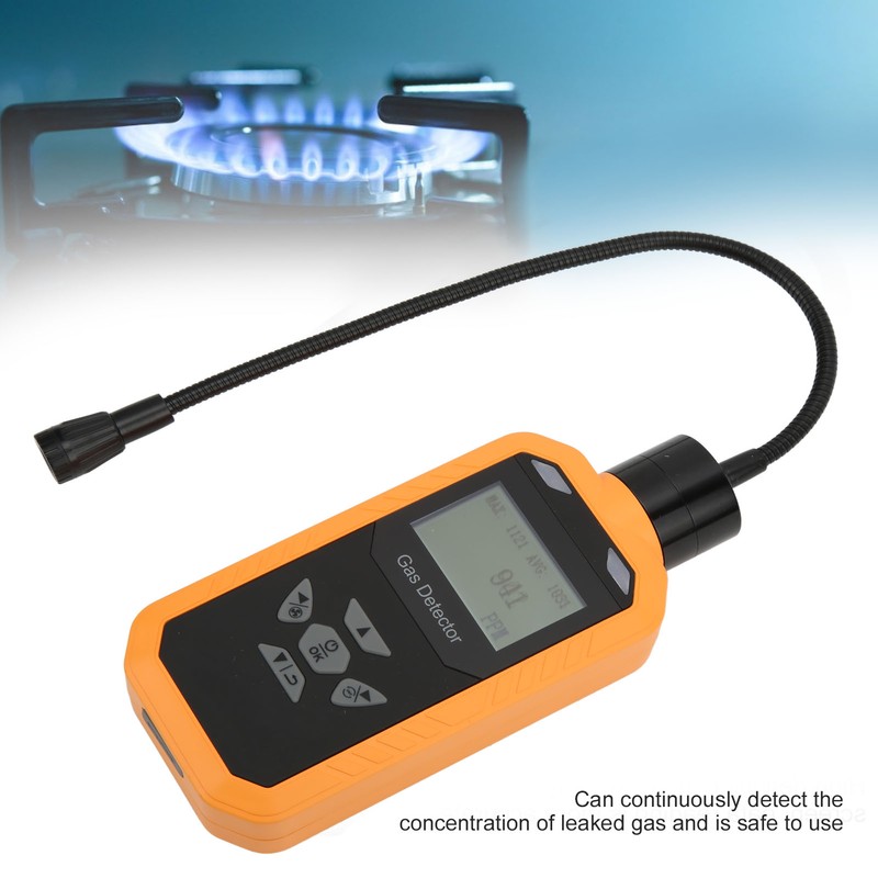 ABH502‑EX LCD Combustible Gas Detector Portable Gas Leakage Alarm for