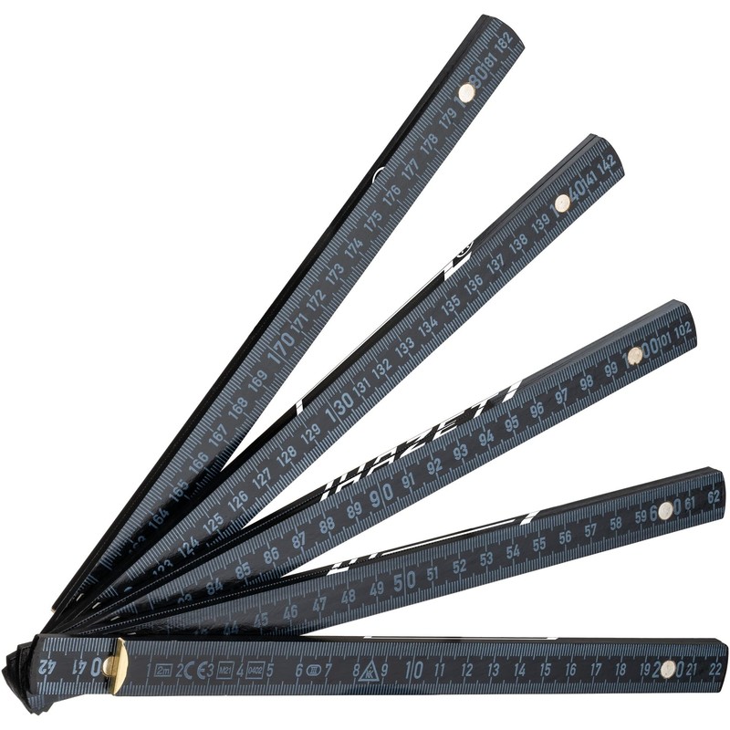 Hazet 2154-200 Folding Ruler 2 m