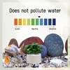 WishLotus 4Pcs Anti-Floating Ceramic Aquatic Plant Rings, 3.5CM Ceramic Aquatic