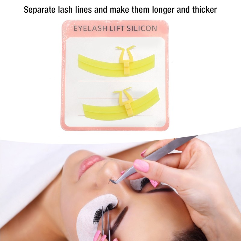 Eyelash Extension Separator Silicone Pad Lash Isolation Helper Aid Tool