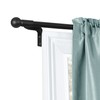 Zenna Home Curtain Rods for Windows 18 to 48 Inches,