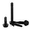 Mellewell #10 x 3 Hex Washer Head Self Drilling Screws,