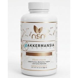 NSN  Akkermansia Muciniphila GLP-1 Booster  2 Billones de Probióticos Especializados de Nueva Generación  Formulado por la Dra. Friné Velázquez  Con  