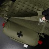KRYDEX Tactical Roll Up IFAK Drop Pouch Medical EMT First
