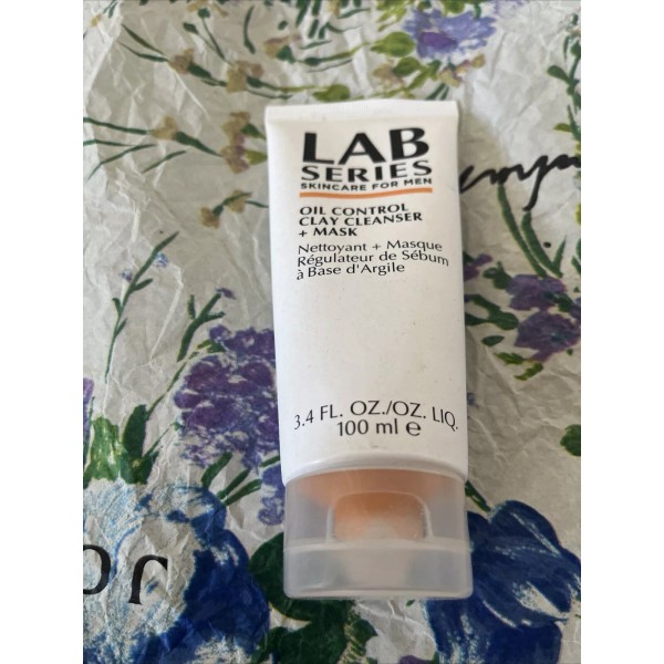 Lab Series Oil Control Clay Cleanser + Mask for Men