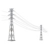 Scene Collection Scene Accessories 084-3 Transmission Tower A3 Diorama Supplies