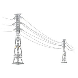 Scene Collection Scene Accessories 084-3 Transmission Tower A3 Diorama Supplies 323112
