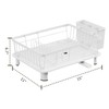 BULIJUJU Small Dish Drying Rack, Space Saving Dish Racks for