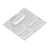 20PCS Toilet Lid Bumper Transparent Silicone Toilet Lid Bidet Replacement