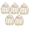 Kisangel 10 pcs candy box bird cage figurine birdcage figurine