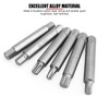 EVTSCAN 13pcs Alternator Freewheel Pulley Removal Tool Kit, Heat-Treated Carbon