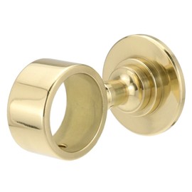 Kanirope® Rope Carrier Shiny Brass for Diameter 38 mm - 40 mm Handrail Ropes Barrier Ropes Stair Ropes