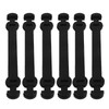 6 Pcs Tennis Racket Vibration Dampeners Long Buckle Tennis Racquet