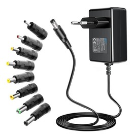 KFD Power Supply 9V 2A Charging Cable Charger for Christopeit AL 2 AX7000 Exercise Bike Ergometer Replacement Parts, Kettler Axos Cross P/Giro P AXOS Cycle P Cross Trainer JAD-0900500E, Laptop Speaker