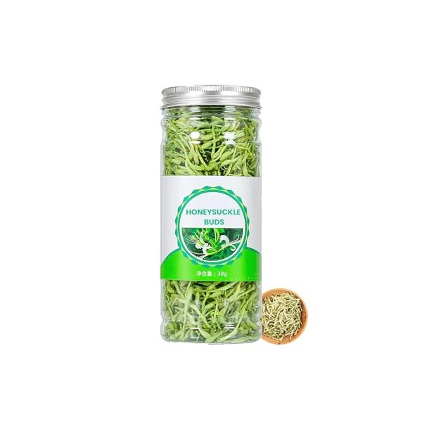 Honeysuckle Buds, 100% Pure Natural Honey Suckle Buds - Hand-picked