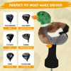 Golf Novelty Driver Woods Head Cover Club Headcover Protector 460CC