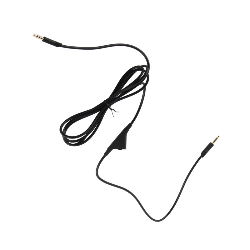 Replacement Headset Cable 2.0M Volume Cable Cord Gaming Headsets Audio