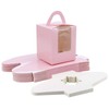 EUSOAR Individual Cupcake Boxes, 25pcs 3.6"x 3.6"x 4.3" Single Cupcake