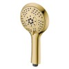 Kingston Brass KXH154A7 Vilbosch 5-Function Hand Shower, Brushed Brass