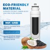 HX2017FR-A/HX2017F-A Water Filter, Compatible with Hisense HRF266N6CSE1, HRF266N6CSE, HRF209N6CSE, HRF254N6TSE