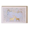 Clintons: Lasercut - Deer In Trees General Christmas Card, General